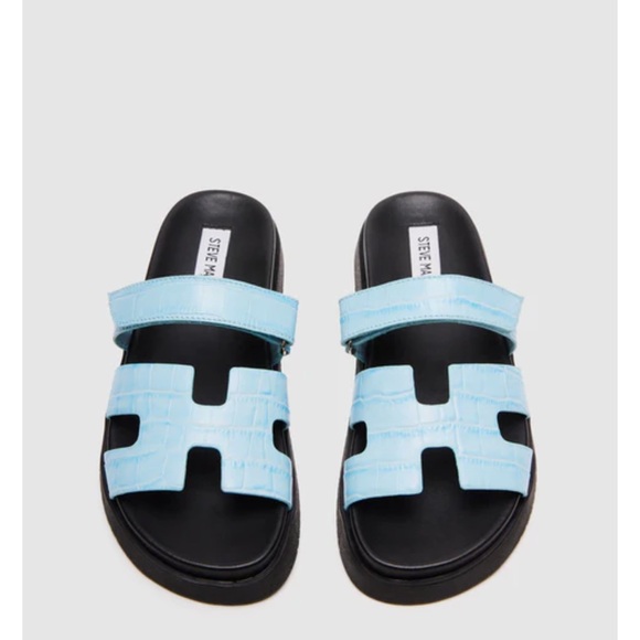 Steve Madden 8.5 Size MAYVEN BLUE CROCODILE - Picture 4 of 10